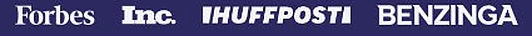 As seen on Forbes, Inc., HuffPost and Benzinga