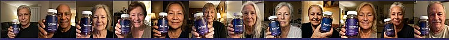 Sonnus customers holding their bottles